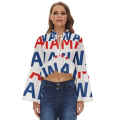 Vote Kamala Walz Boho Long Bell Sleeve Top by Safari