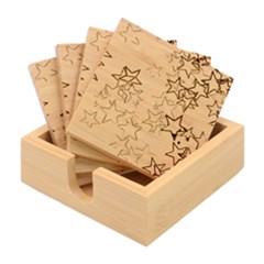 Star Homepage Abstract Bamboo Coaster Set by anzea