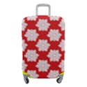 Christmas Snowflakes Background Pattern Luggage Cover (Small) View1