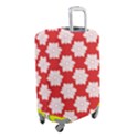 Christmas Snowflakes Background Pattern Luggage Cover (Small) View2