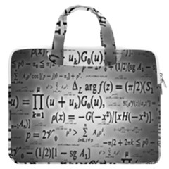 Math Formula Macbook Pro 15  Double Pocket Laptop Bag  by Bedest