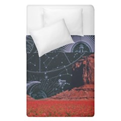 Astrology Surreal Surrealism Trippy Visual Art Duvet Cover Double Side (single Size) by Bedest