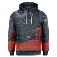 Astrology Surreal Surrealism Trippy Visual Art Men s Overhead Hoodie by Bedest