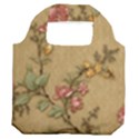 Flowers, Branches, Desenho, Edge, Leaves Premium Foldable Grocery Recycle Bag View2