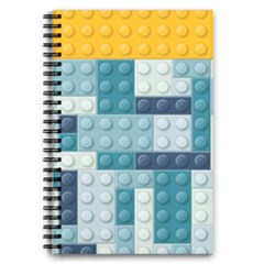 Lego, Background, Dots 5 5  X 8 5  Notebook by kyorashop23