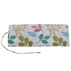 Leaf Seamless Pattern  Roll Up Canvas Pencil Holder (s) by Safari