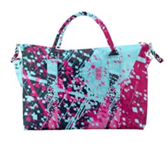 Colorful Splashes Grunge, Abstract Art Carry-on Travel Shoulder Bag by kyorashop23