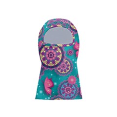 Floral Pattern, Abstract, Colorful, Flow Balaclava Face Mask