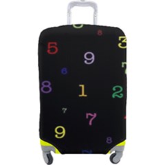 Numbers, Math, Keyboard Luggage Cover (large) by kyorashop23