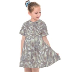 Fantasy Floral Random Pattern Kids  Sailor Dress by dflcprintsclothing