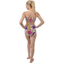 Architecture Glass Abstract Pattern Tied Up Two Piece Swimsuit View2