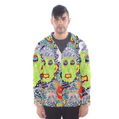 Supersonic Monster Mash Men s Hooded Windbreaker by chellerayartisans