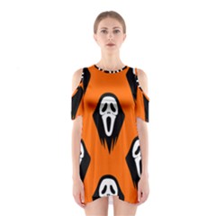 Halloween Party  Shoulder Cutout One Piece Dress by Safari