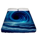 Astral Waveform Fantasy Fitted Sheet (California King Size) View1