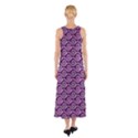 Violet White Pattern Sleeveless Maxi Dress View2