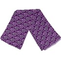 Violet White Pattern Lightweight Scarf  View3