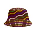 Multicolor Wave Pattern Inside Out Bucket Hat View1