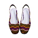 Multicolor Wave Pattern Women s Classic Slingback Heels View1