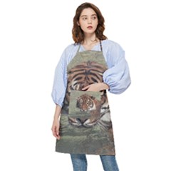 Swimming Tiger Pocket Apron by ExtraAwesomeSauce
