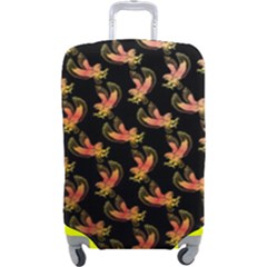 Regal Eagle Pattern Luggage Cover (large) by ExtraAwesomeSauce