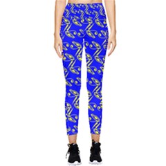 Eye Of Horus Pattern Pocket Leggings  by ExtraAwesomeSauce