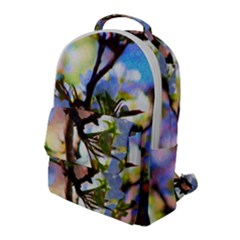 Springtime Pear Tree Blossoms Flap Pocket Backpack (large) by ExtraGoodSauce