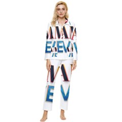 Game Over Text Design  Womens  Long Sleeve Velvet Pocket Pajamas Set by 7223056