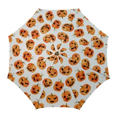 Orange Carved Pumpkins, Adoxali, Halloween Golf Umbrellas by kyorashop23