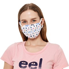 Cute Airplanes Planes Crease Cloth Face Mask (adult) by ConteMonfrey