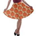 Cute Pumpkin A-line Skater Skirt View1