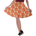 Cute Pumpkin A-line Skater Skirt View2