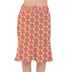 Cute Pumpkin Short Mermaid Skirt by ConteMonfrey