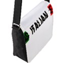 Strong Italian Energy Flap Closure Messenger Bag (L) View2