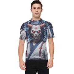 Demon Samurai Men s Short Sleeve Rash Guard by AwesomeSauce