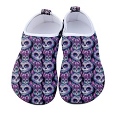 Sugar Skull Cat Pattern Men s Sock-style Water Shoes by ExtraAwesomeSauce