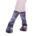 Epic Armored Cat Warrior Smooth Crew Length Tube Socks View3