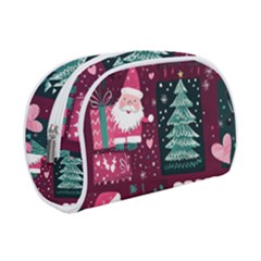 Christmas Santa Claus Make Up Case (small) by Posterlux