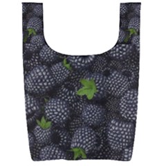 Blackberry Fruit, Fruit Foldable Shopping Bag by kyorashop23