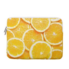 Oranges, Orange, Fruits 13  Vertical Laptop Sleeve Case With Pocket by kyorashop23