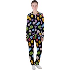 Ecstasy Pills Pattern Casual Jacket And Pants Set by Valentinaart