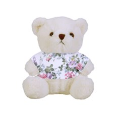 Floral Elements Peony Chinese Rose Full Print Cuddly Teddy Bear by Grandong