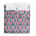 Retro 1880s Flowers Pattern 22 Duvet Cover Double Side (Full/ Double Size) View2