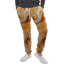 Homemade Flan Extreme Close-up Texture Men s Jogger Sweatpants View1