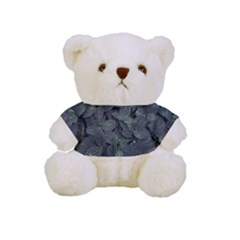 Leaves Plant Foliage Green Full Print Cuddly Teddy Bear by Cemarart