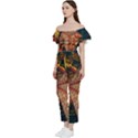 Star Lantern Lighting Bardot Ruffle jumpsuit View2