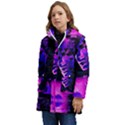 Counting Coup Ultraviolet Kids  Hooded Longline Puffer Jacket View3