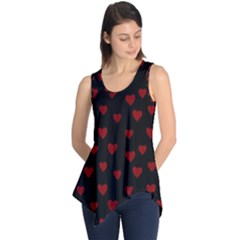 Small Cute Hearts  Sleeveless Tunic by ConteMonfrey