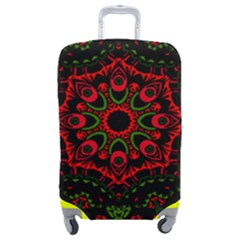 Purple, Blue And Pink Eyes Abstract Forms Geometric Luggage Cover (medium) by ConteMonfrey