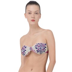 Roses Flowers Bloom Nature Blossom Classic Bandeau Bikini Top  by Salmanaz77