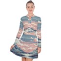 Artwork Painting Sculpture Nature Long Sleeve Panel Dress View1